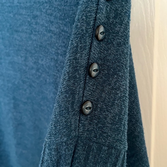 Habitat Teal Knit Sweater - Picture 3 of 6